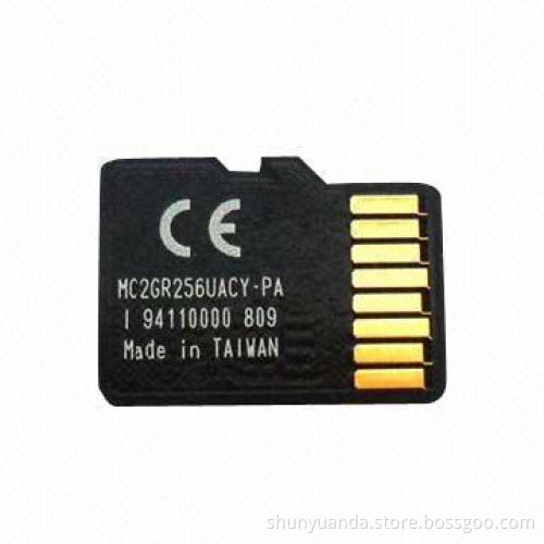 MicroSD cards with 1 to 32GB Capacity, Data Retention of 10-year and Plug-and-Play Function
